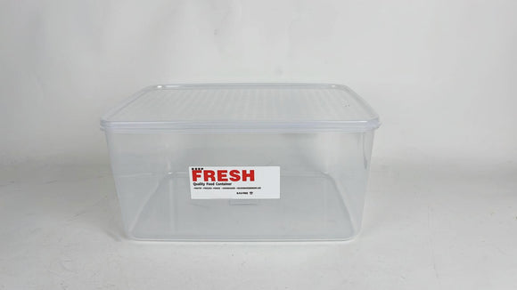 9.5L Plastic Cereal Rice Food w Lid Storage Container #0093