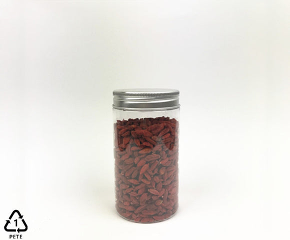 6.5cm (D) x 12cm (H) Plastic Spice Jars Screw Top HC6512 YW