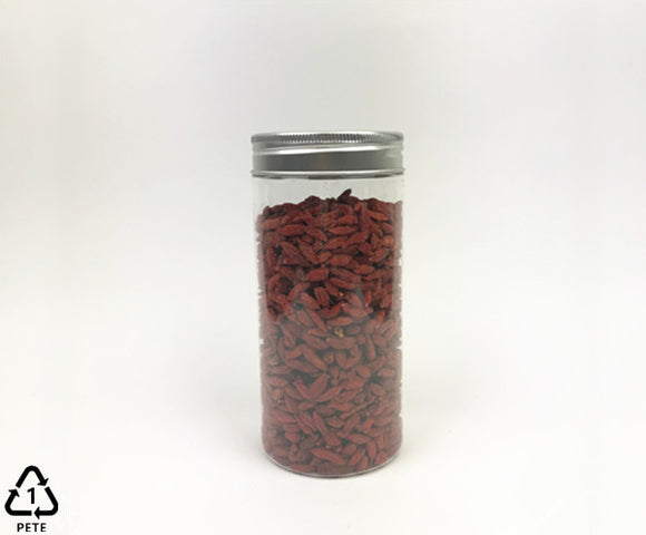 6.5cm (D) x 14cm (H) Plastic Spice Jars Screw Top HC6514 YW