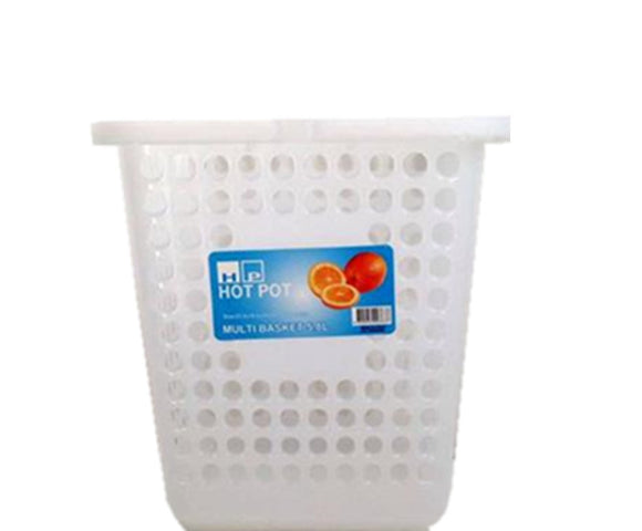 23.5x18.5x24cm Plastic Multi Purpose Basket #3637