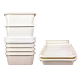 10L Plastic Rectangle Cereal Rice Container #6129