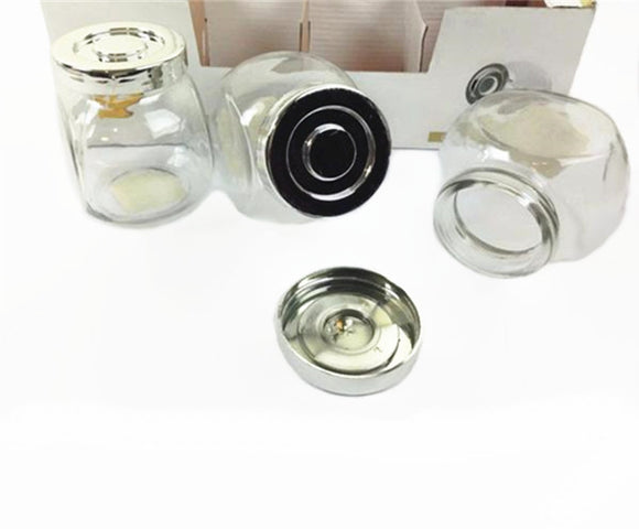 10pcs Glass Spice Jars w Screw Lid GA006