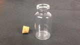 50pcs Glass Mini Bottle 5.5cm (H) with Cork Lid Craft Bottle YW