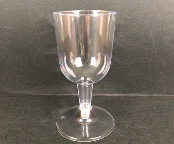 6pcs 180ml Plastic Red Wine Cups Transparent Reusable P5395