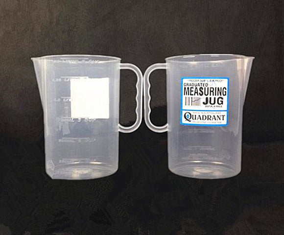 1.5L Plastic Measuring Jug Clear #2992